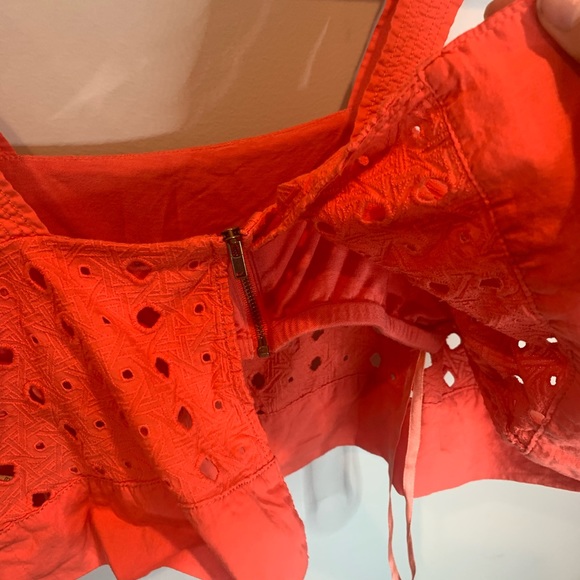 Free People Eyelet Crop Top - Picture 4 of 6